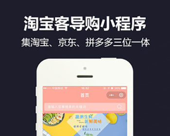 [微擎微赞]淘宝客导购小程序源码
