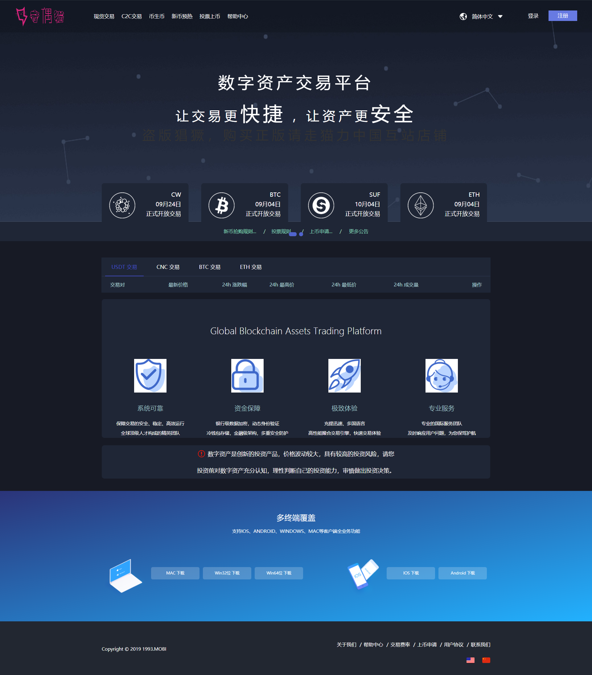 1993猫力币带机器人|运营版|Gateio|区块链|数字货币交易所|USDT|BTC|ETH|ERC