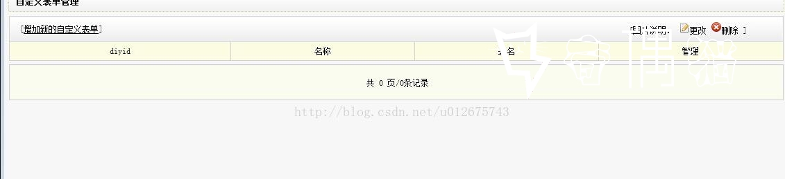 织梦的自定义表单实现在线报名、留言等功能